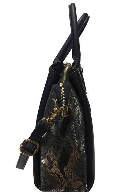 Cartera Cuero Ecológico CRS99 Negro-1