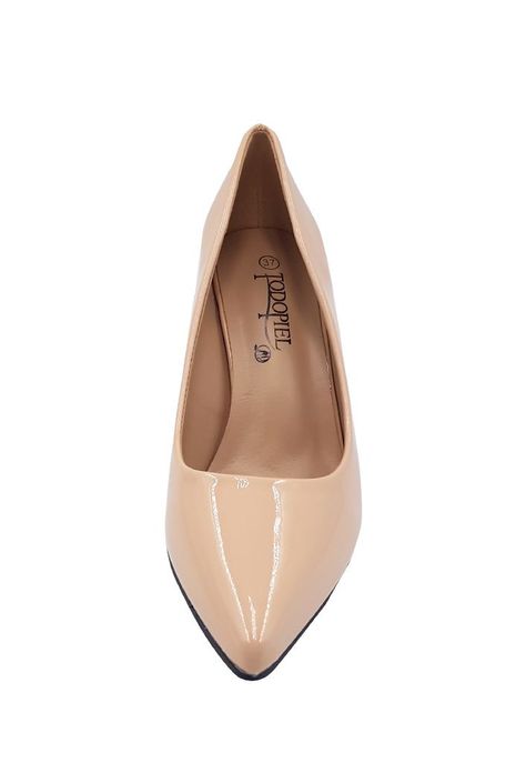 Zapato Reina Ecocuero ZAR06 Beige-2