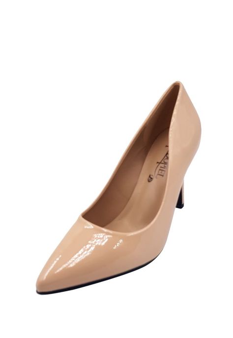 Zapato Reina Ecocuero ZAR06 Beige-3