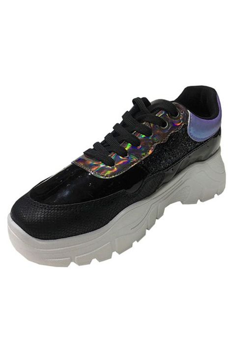 Zapatilla Ecocuero ZAX99 Negro-3