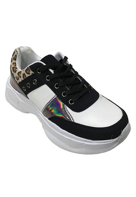 Zapatilla Ecocuero ZAX97 Negro-1