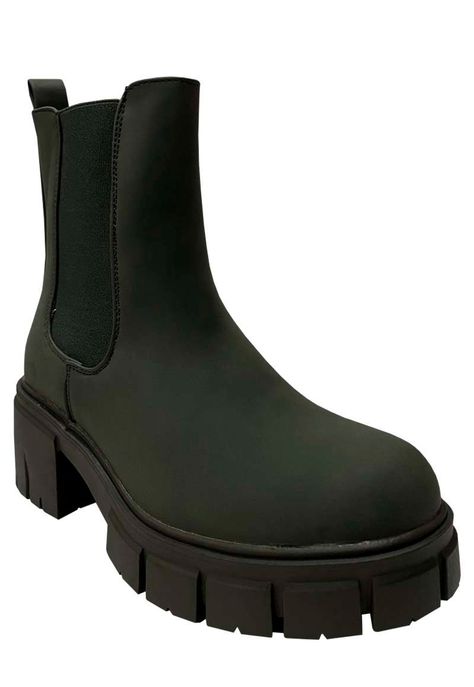 Botin Ecocuero ZAZ17 Verde-1