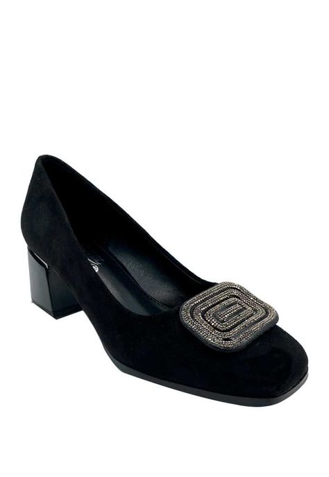 Zapato de taco Ecocuero ZB012 Negro-1