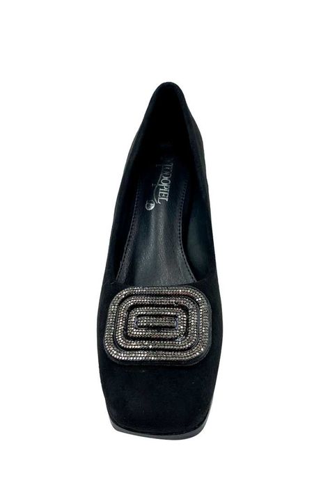 Zapato de taco Ecocuero ZB012 Negro-2