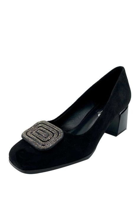 Zapato de taco Ecocuero ZB012 Negro-3