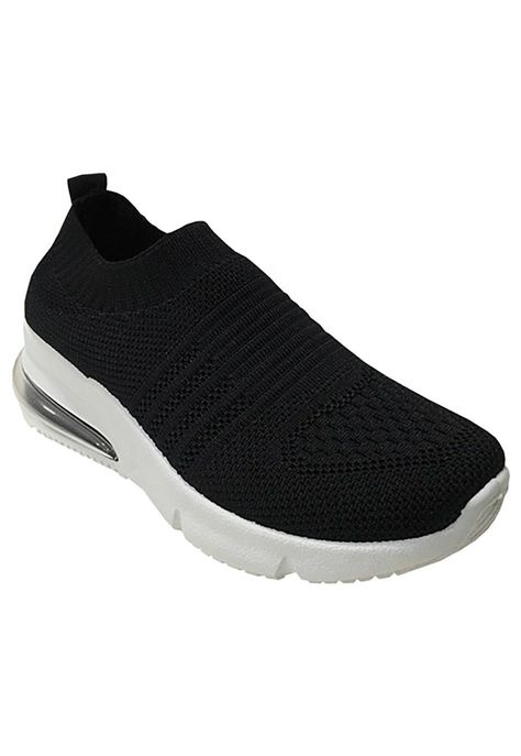 Zapatilla Tela ZAY17 Negro-1