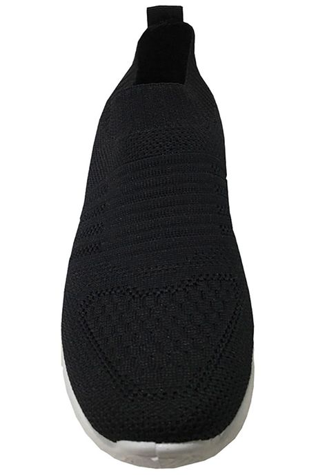 Zapatilla Tela ZAY17 Negro-2
