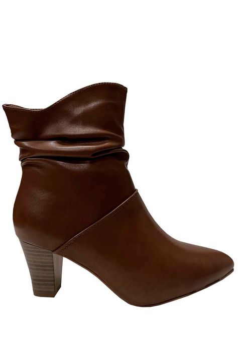 Botin Ecocuero ZAZ61 Café-0