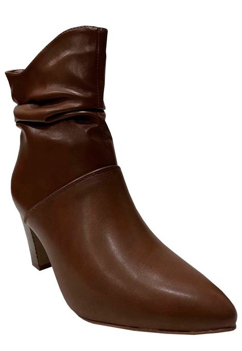 Botin Ecocuero ZAZ61 Café-1