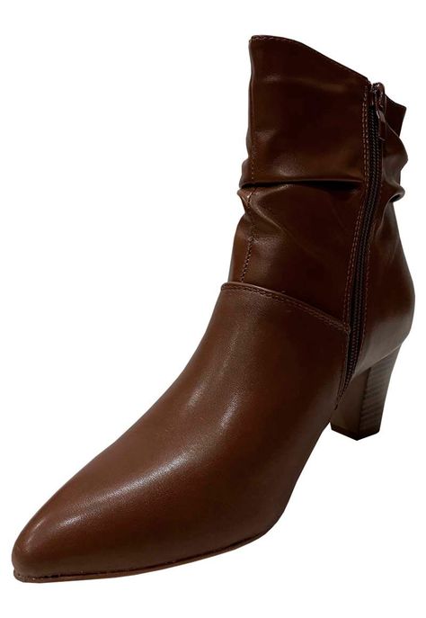 Botin Ecocuero ZAZ61 Café-3