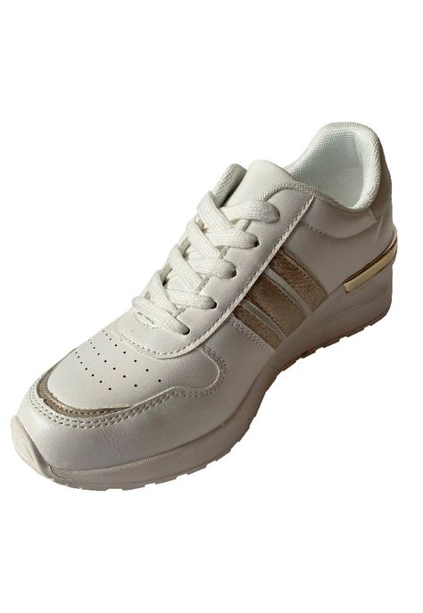 Zapatilla Ecocuero ZAY69 Beige-3