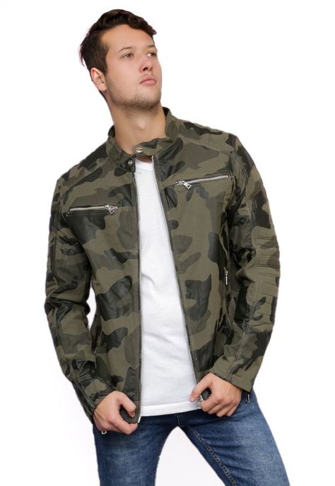 Chaqueta Ecocuero CHF99 Verde-0
