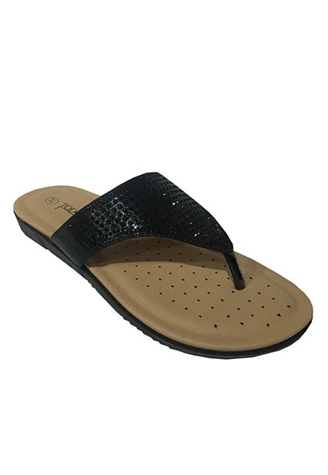 Sandalia Ecocuero ZAU57 Negro-1