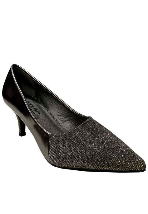 Zapato Reina Ecocuero ZAU36 Plata-1