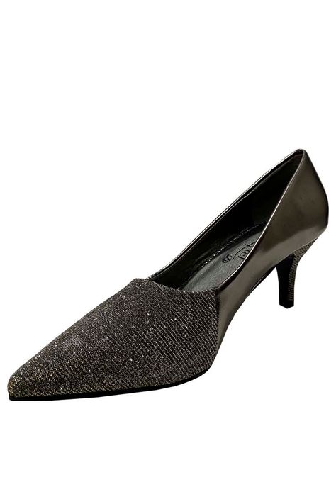 Zapato Reina Ecocuero ZAU36 Plata-3
