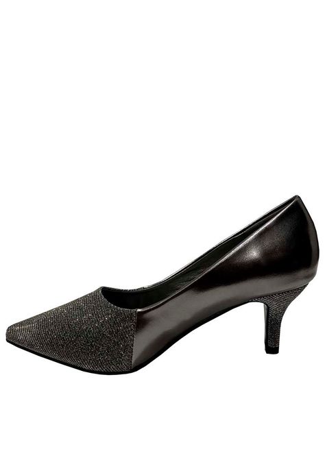 Zapato Reina Ecocuero ZAU36 Plata-4