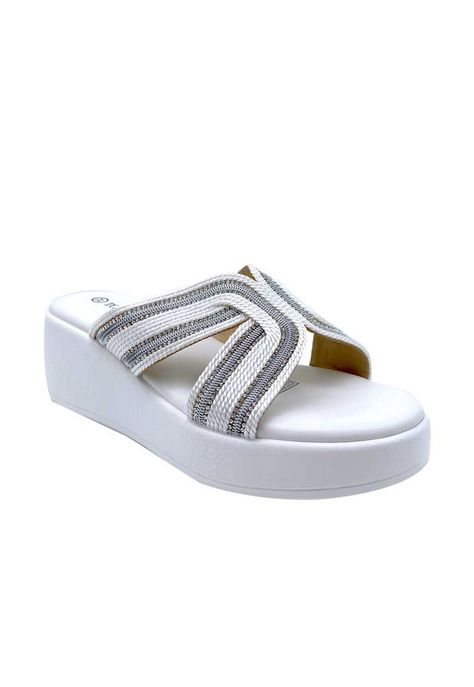 Sandalia Mujer Blanco ZB026-1