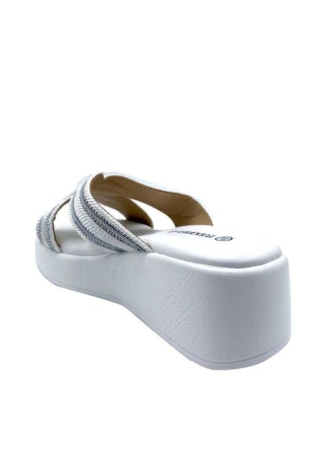 Sandalia Mujer Blanco ZB026-4