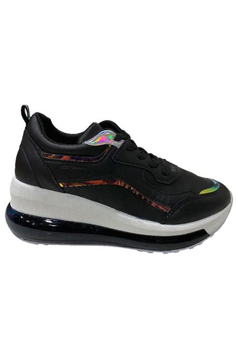Zapatilla Ecocuero ZAY76 Negro-0