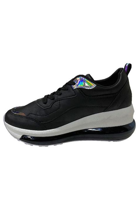 Zapatilla Ecocuero ZAY76 Negro-4