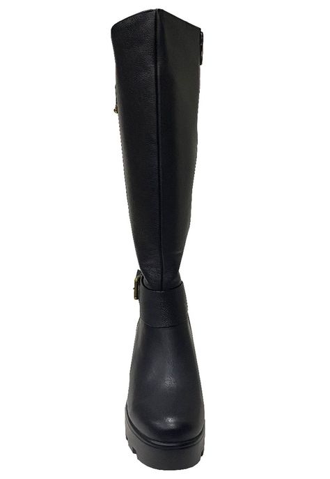 Bota Cuero ZAQ09 Negro-2