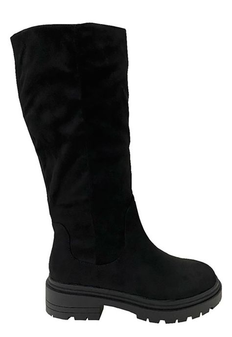 Bota Gamuza Ecológica ZAY88 Negro-0