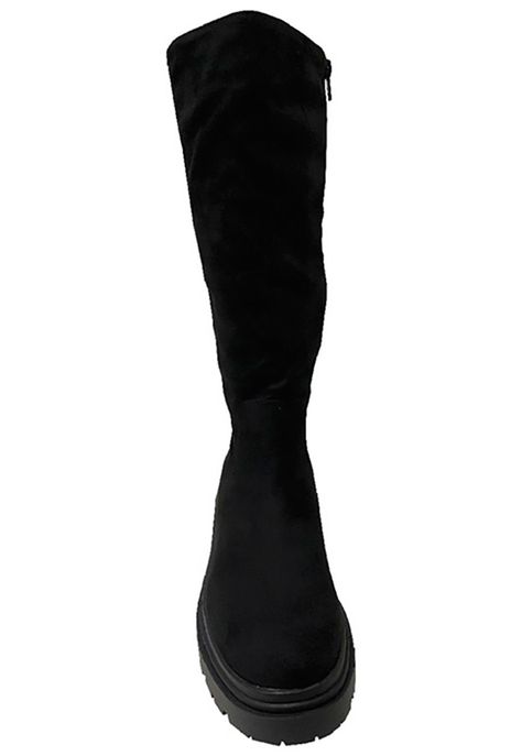 Bota Gamuza Ecológica ZAY88 Negro-2