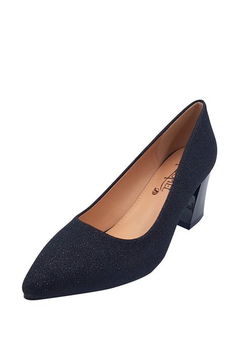 Zapato Reina Ecocuero ZAZ78 Negro-3