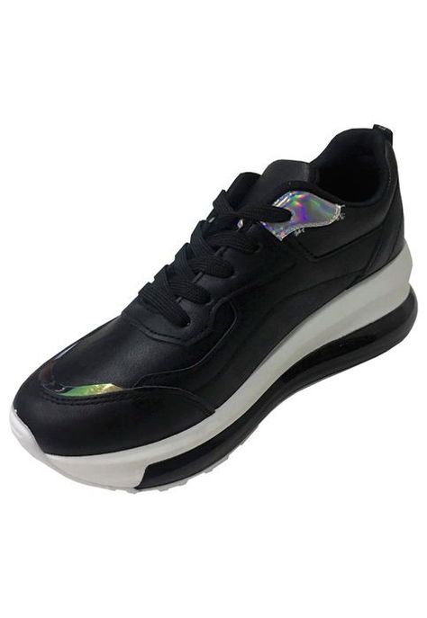 Zapatilla Ecocuero ZAY13 Negro-3