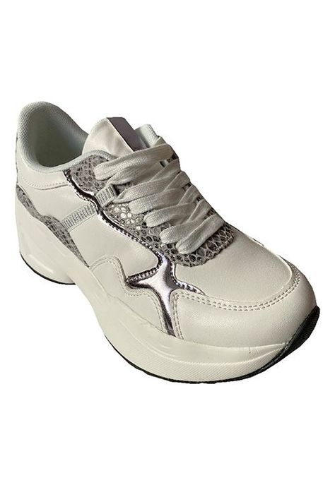 Zapatilla Ecocuero ZAY68 Blanco-1