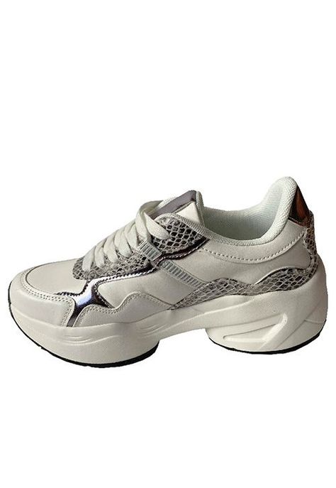 Zapatilla Ecocuero ZAY68 Blanco-4
