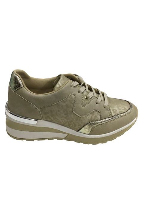 Zapatilla Ecocuero ZAX57 Beige-0