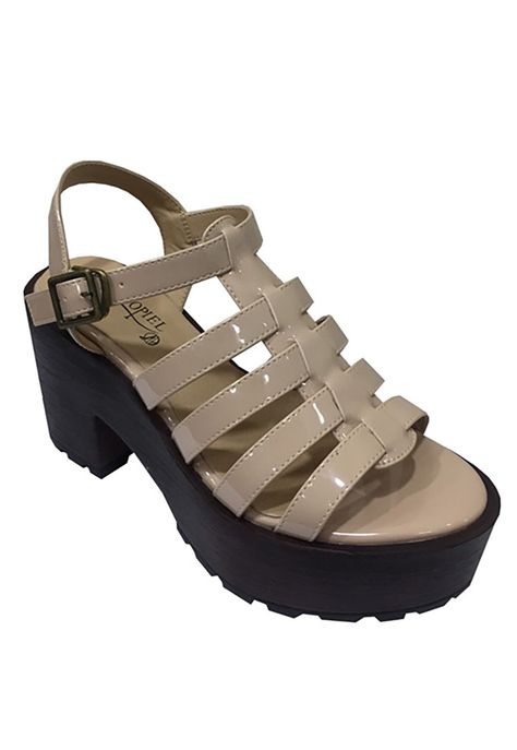 Sandalia Ecocuero ZAW48 Beige-1