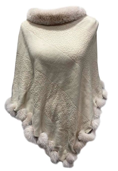 Poncho PO059 Blanco Invierno-0