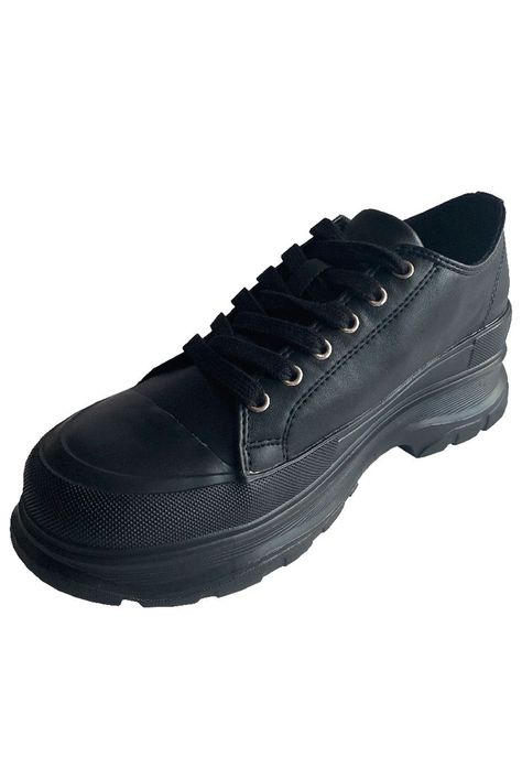 Zapatilla Ecocuero ZAY71 Negro-3