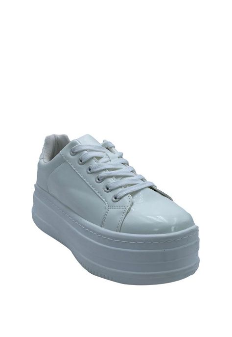 Zapatilla Ecocuero  ZAX44 Blanco-1