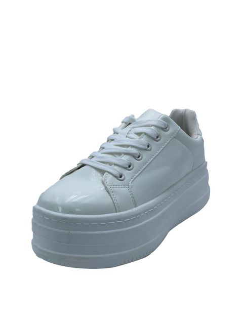 Zapatilla Ecocuero  ZAX44 Blanco-3