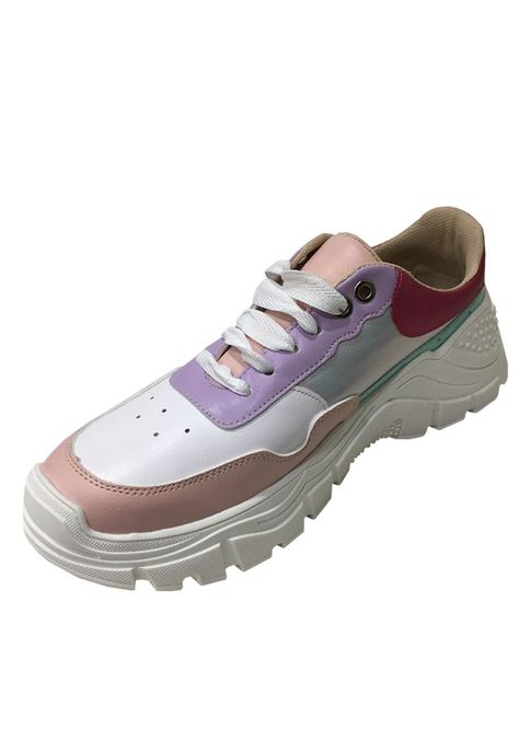 Zapatilla Ecocuero ZAX27 Rosa-3
