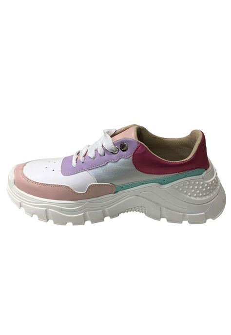Zapatilla Ecocuero ZAX27 Rosa-4