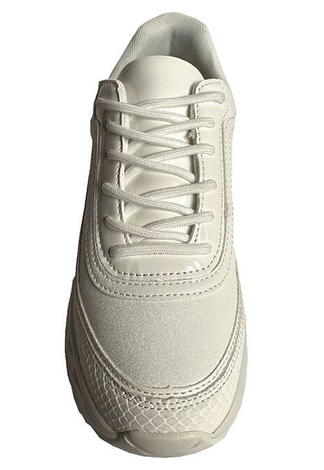Zapatilla Ecocuero ZAY73 Blanco-2