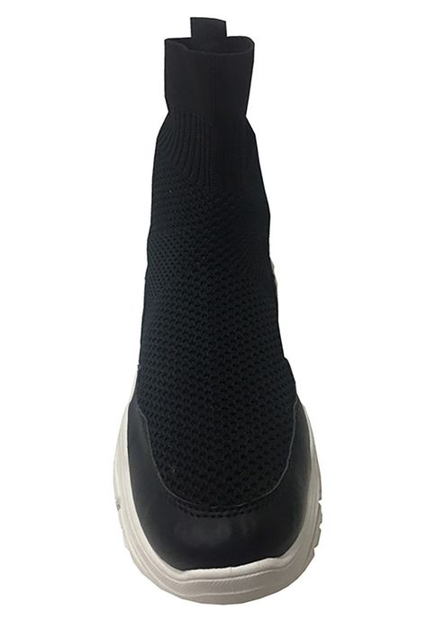 Zapatilla de Tela  ZAX12 Negro-2