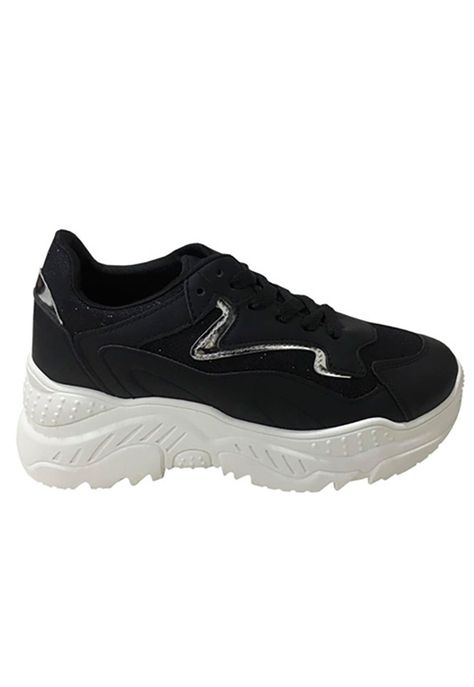 Zapatilla Ecocuero ZAX22 Negro-0