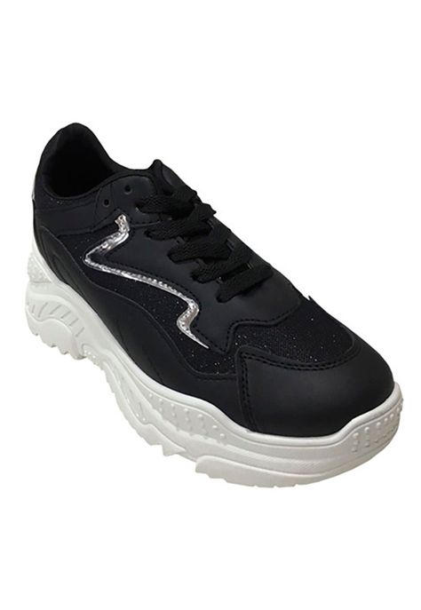 Zapatilla Ecocuero ZAX22 Negro-1