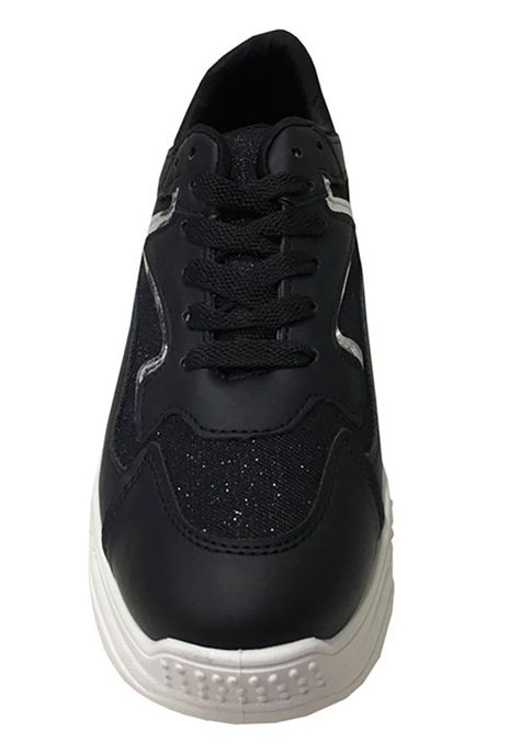 Zapatilla Ecocuero ZAX22 Negro-2