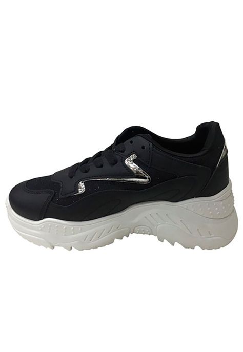 Zapatilla Ecocuero ZAX22 Negro-4