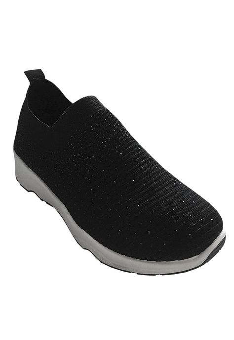 Zapatilla Tela ZAY18 Negro-1