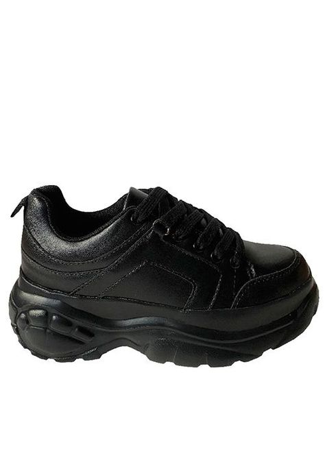 Zapatilla Ecocuero ZAY74 Negro-0