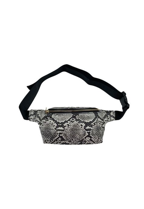 Bandolera Ecocuero Blanco CRU10-2