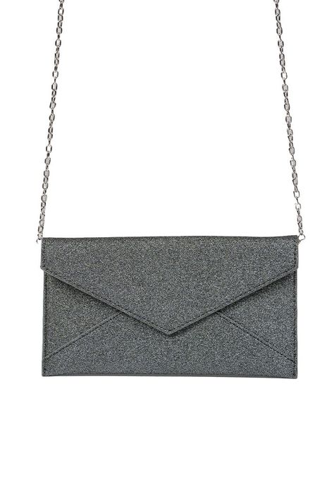 Cartera de fiesta CRX30 Plata Ecocuero-0