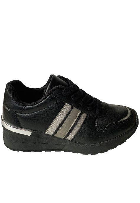 Zapatilla Ecocuero ZAY69 Negro-0
